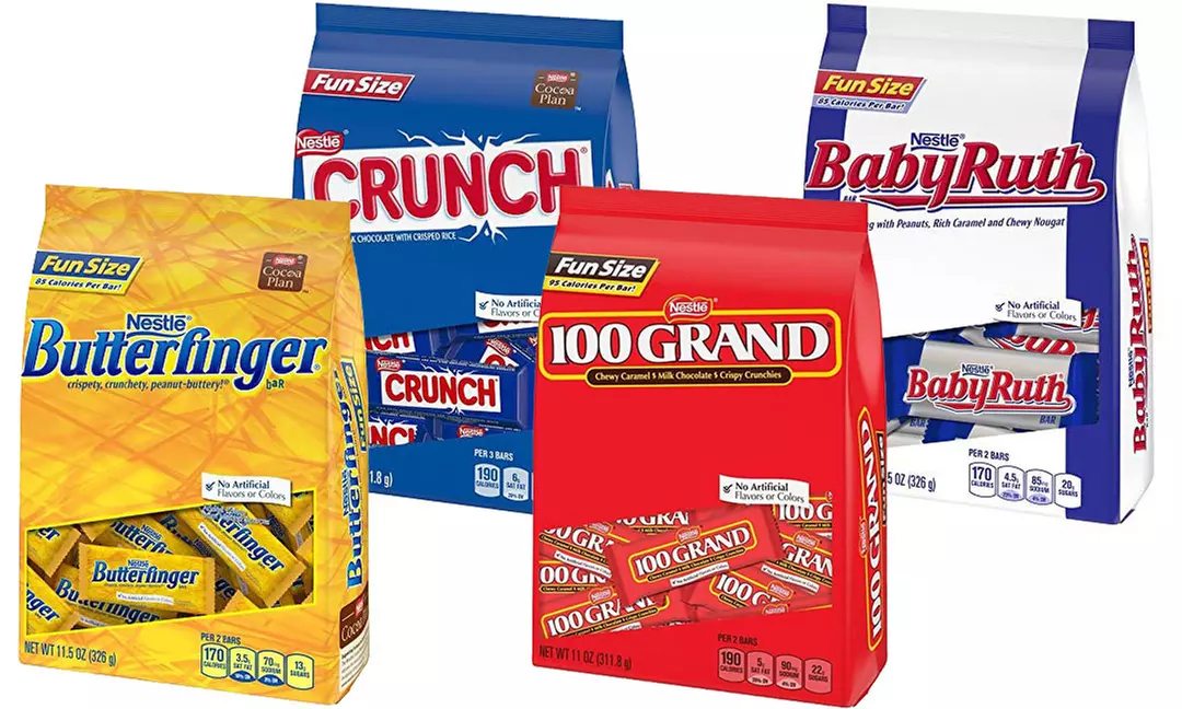 Nestle Fun-Size Chocolates (11 Oz. Bags; 6-Pack) - Primary Image