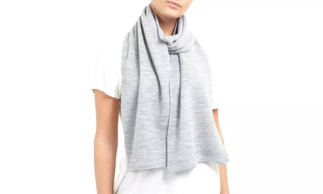 Écharpe d'hiver tricotée - Second Medium