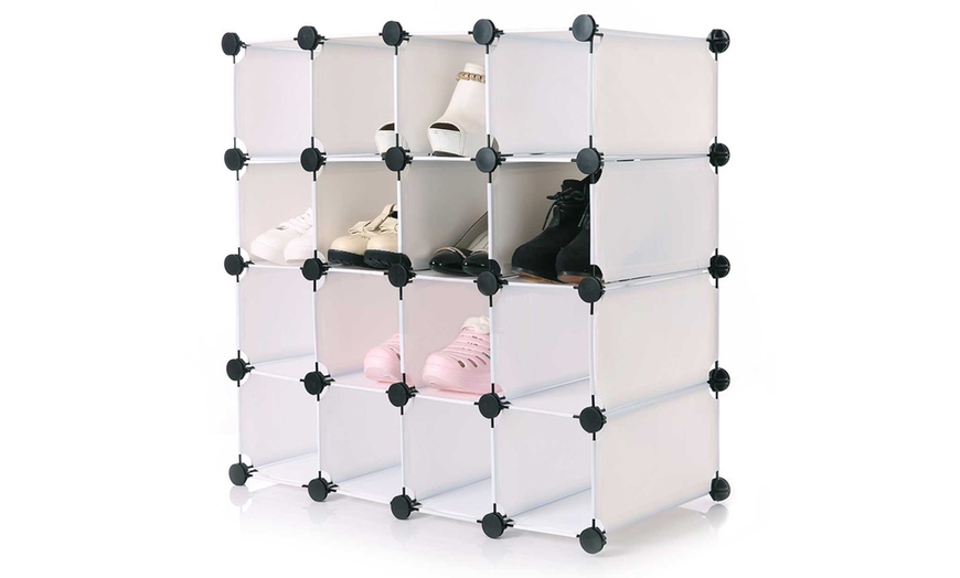 Image 4: Interlocking Storage Cube Units