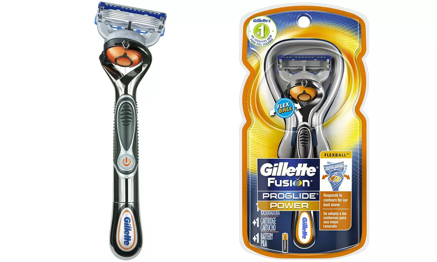 Gillette Fusion ProGlide Power Men's Razor with FlexBall Handle Technology - Primary Image