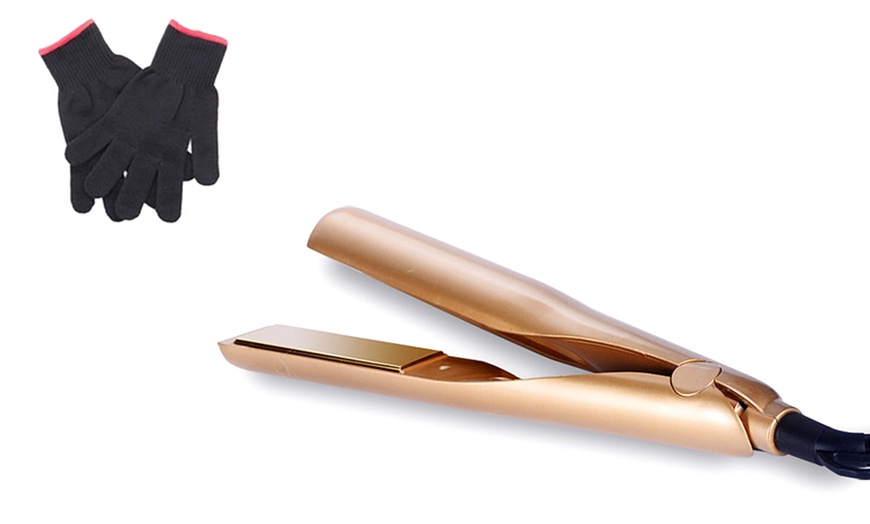 Image 1: Two-in-One Hair Straightener