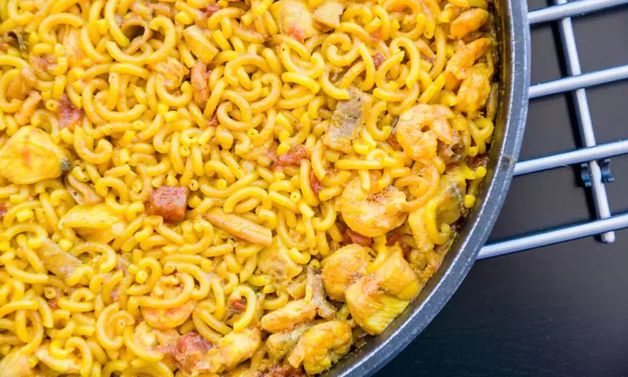 Menú de paella o fideuá