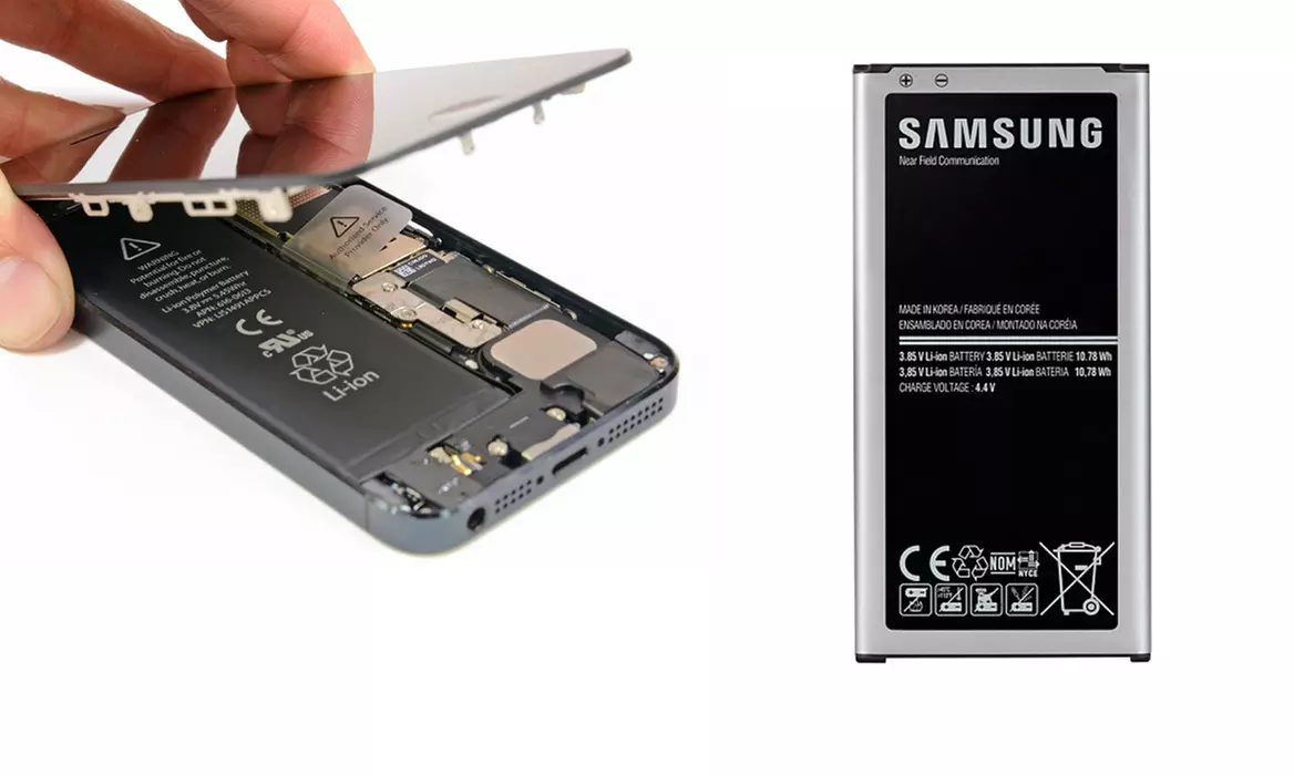 Batterie iPhone 4/4S/5/5S/5C/6/6 Plus et Samsung Galaxy S2/S3/S4/S5/S6, Note 2/3/4 dès 7,99€ (jusqu'à 73% de réduction) - Primary Image