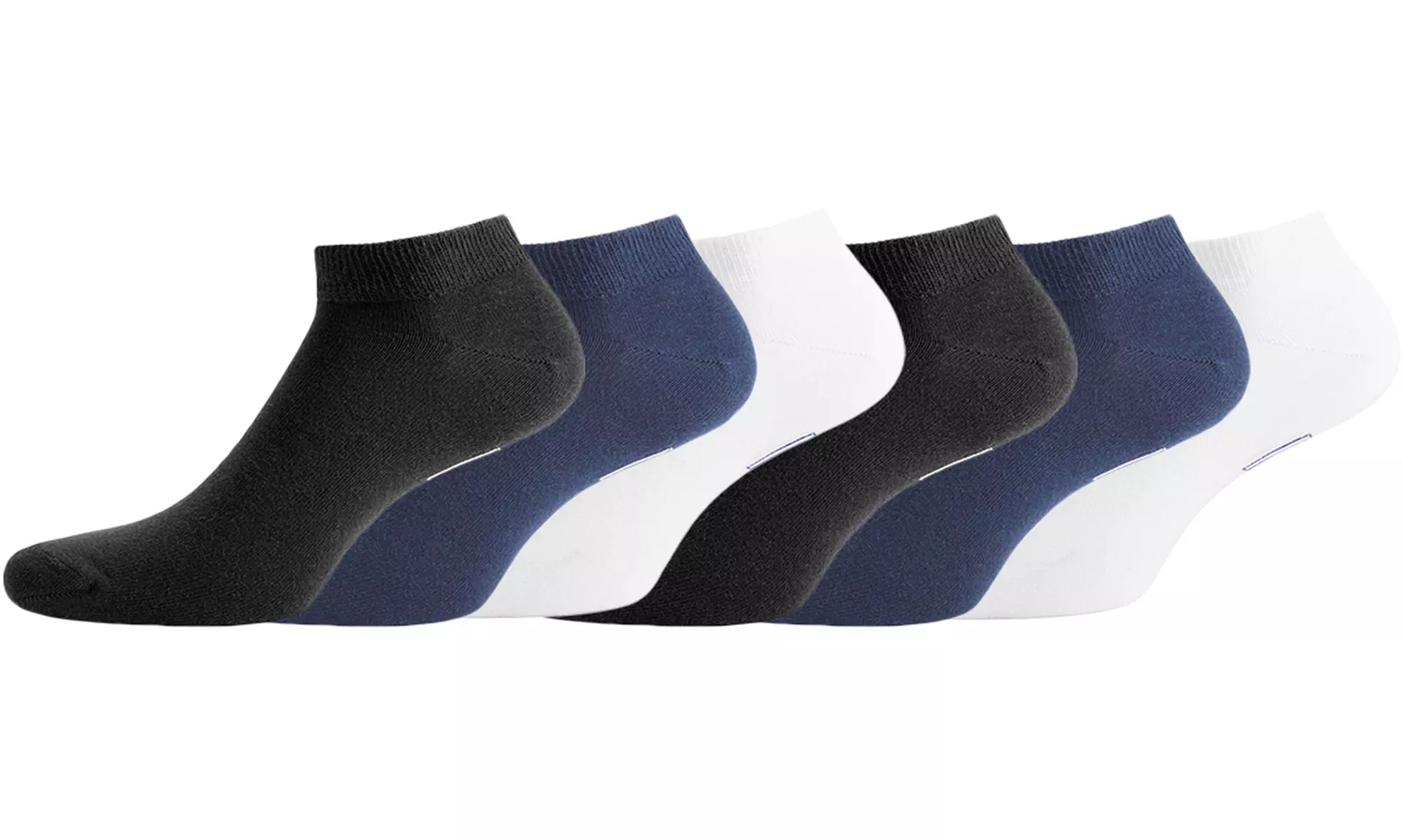 Lot de 6 chaussettes courtes pour homme - Primary Image