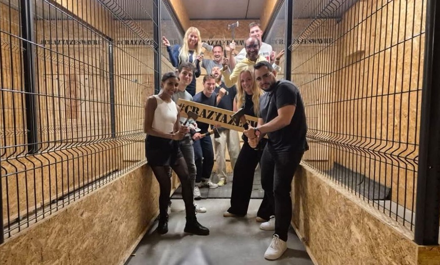 Image 5: Lancer de haches de 1 à 6 personnes pour 60 ou 90 min