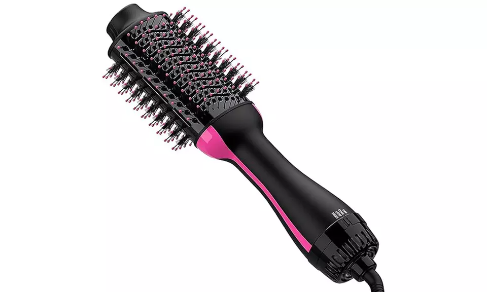 Brosse soufflante multifonction de 1000 W, 3 niveaux de vitesse réglables - Second Medium