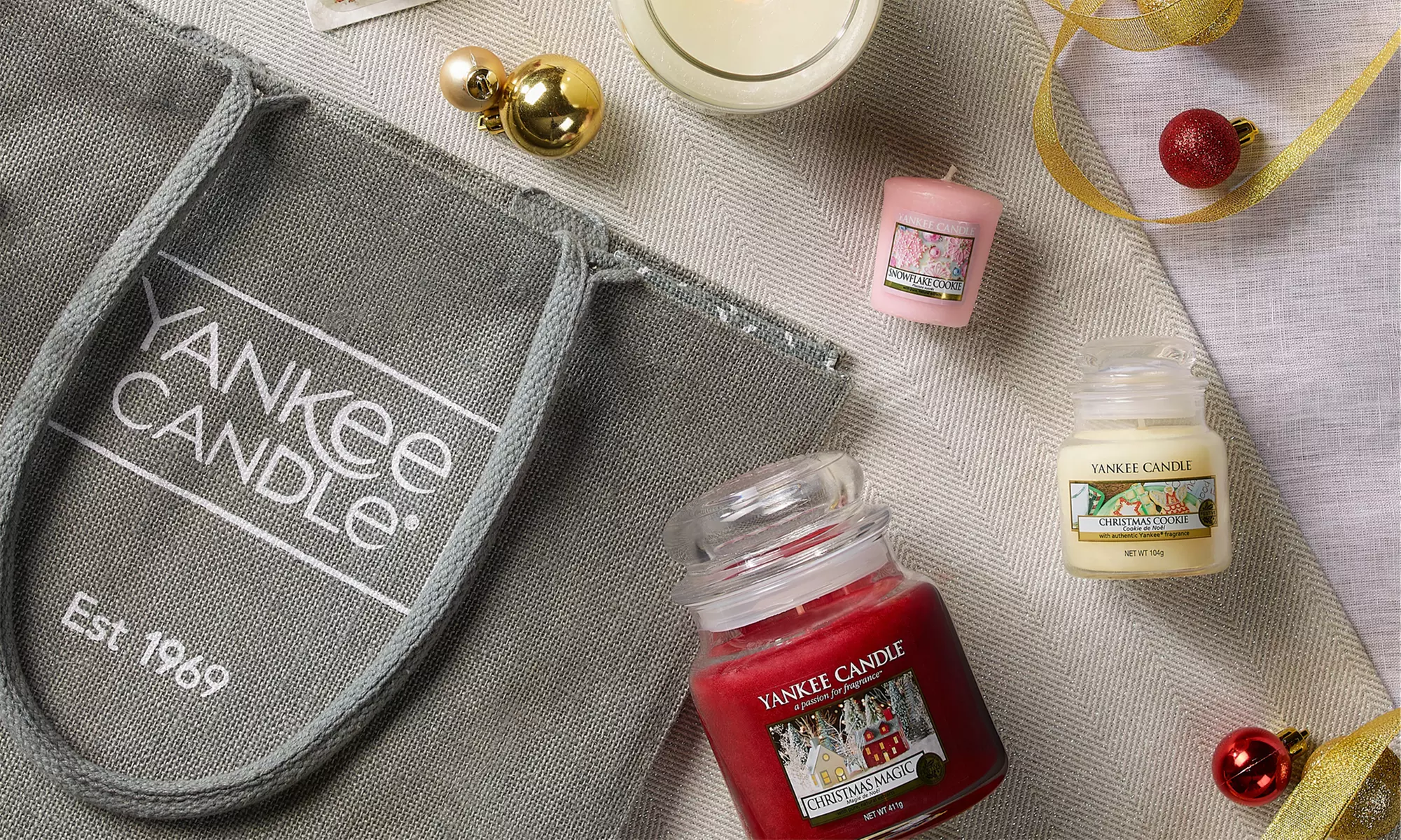 1 ou 2 ensembles de sacs fourre-tout Yankee Candle - Second Medium