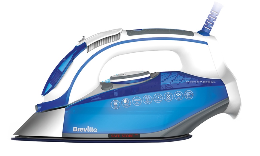 Image 2: Breville Press Xpress Steam Iron