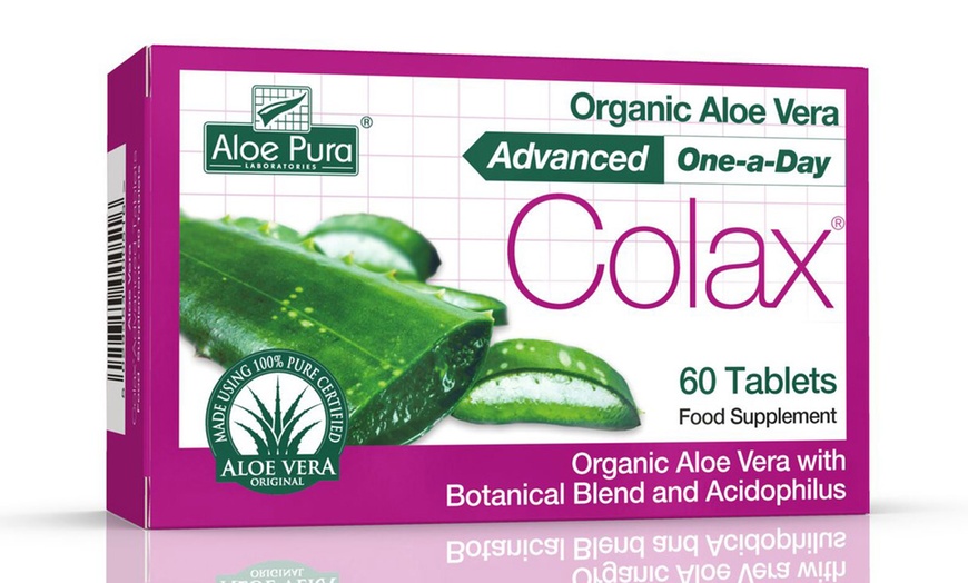 Image 3: Aloe Vera Colax Advanced Tablets
