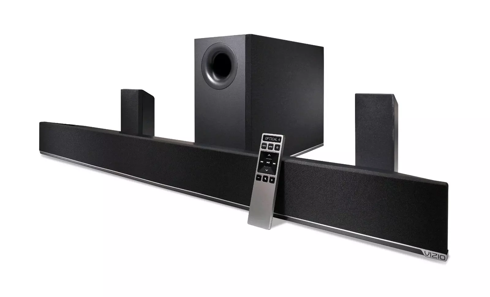 VIZIO 5.1 Home-Theater Sound Bar with Wireless Subwoofer, Rear Satellite Speakers, and Bluetooth - Primary Image