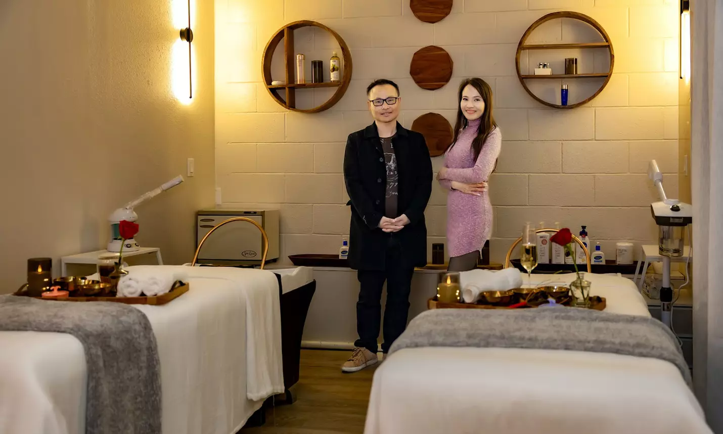 60–90 Min Head Spa Treatment with Champagne for One or Two

