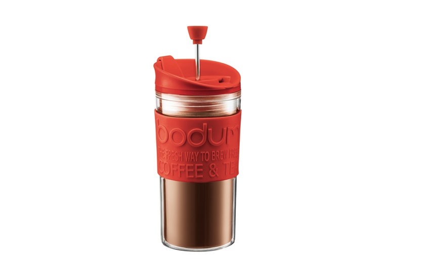 Image 5: Bodum Travel French Press Coffee Maker Mug