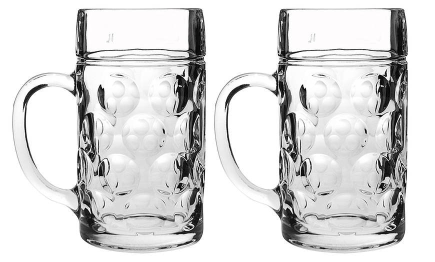 Image 4: Two-Pint Beer Glass