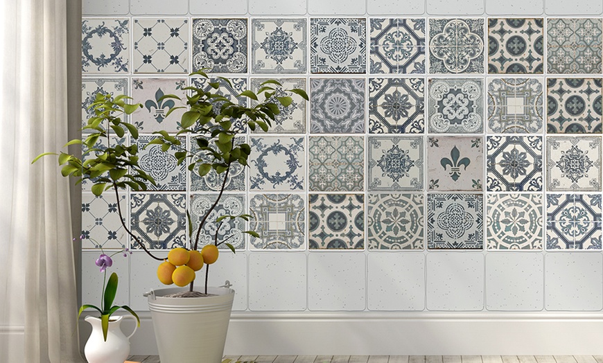 Image 12: Tile Stickers for Bathroom