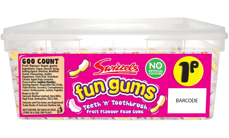 Image 10: Swizzels Fun Gum Tub