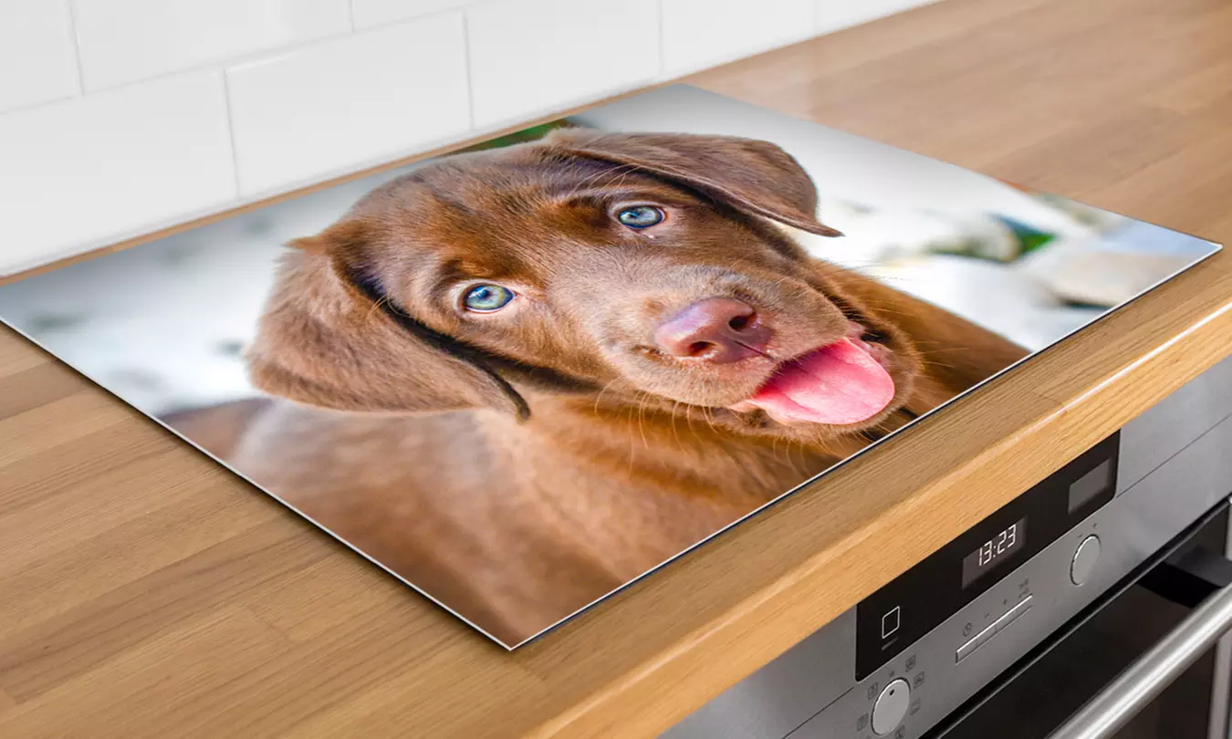 Personalisierbare Induktionskochfeld-Abdeckung in Größe nach Wahl