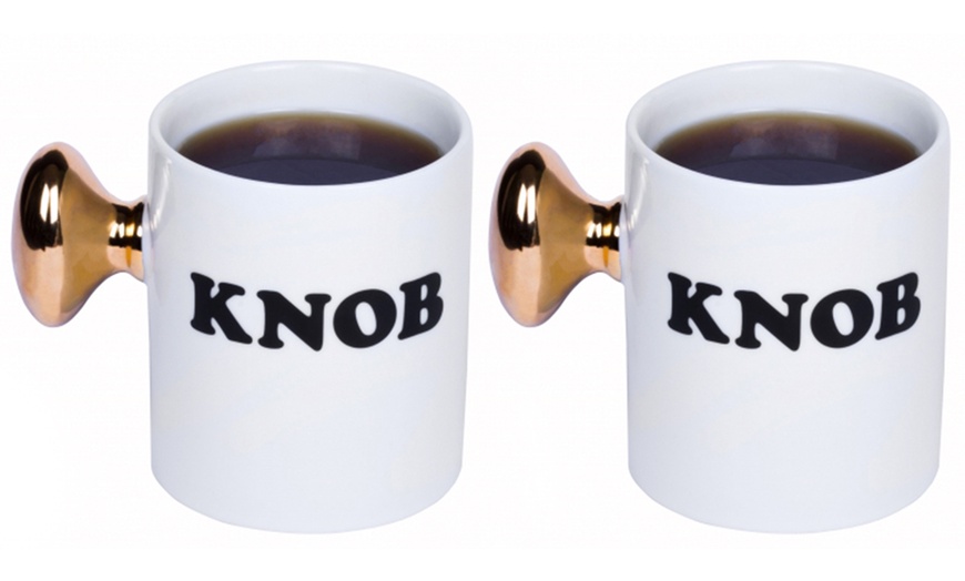 Image 7: Thumbs Up Knob Mug