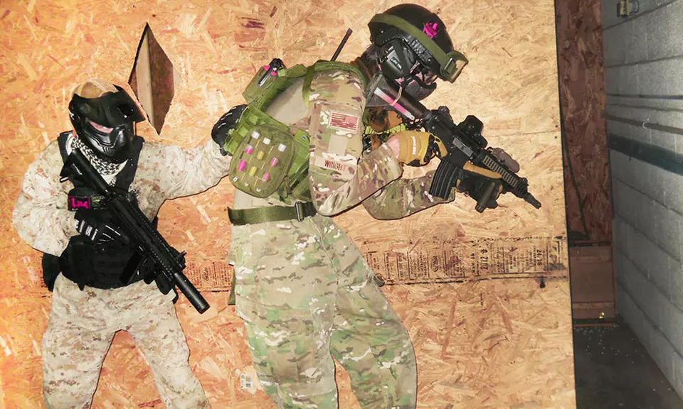 All-Day Airsoft Package for 1, 2, or 4 or a Four-Hour Private Party for 20 at GSF Airsoft (Up to 50% Off) - Primary Image