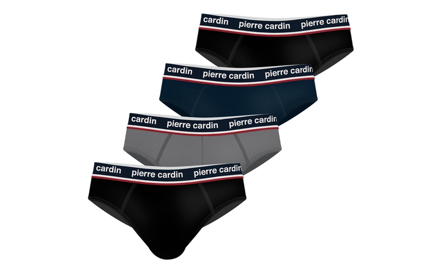 Image 5: Lot de 4 ou 8 slips Pierre Cardin pour homme en coton