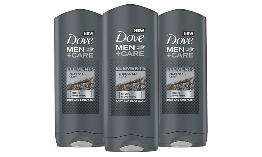 Image 10: Three or Six-Pack of Dove Men Body Washes, 400ml