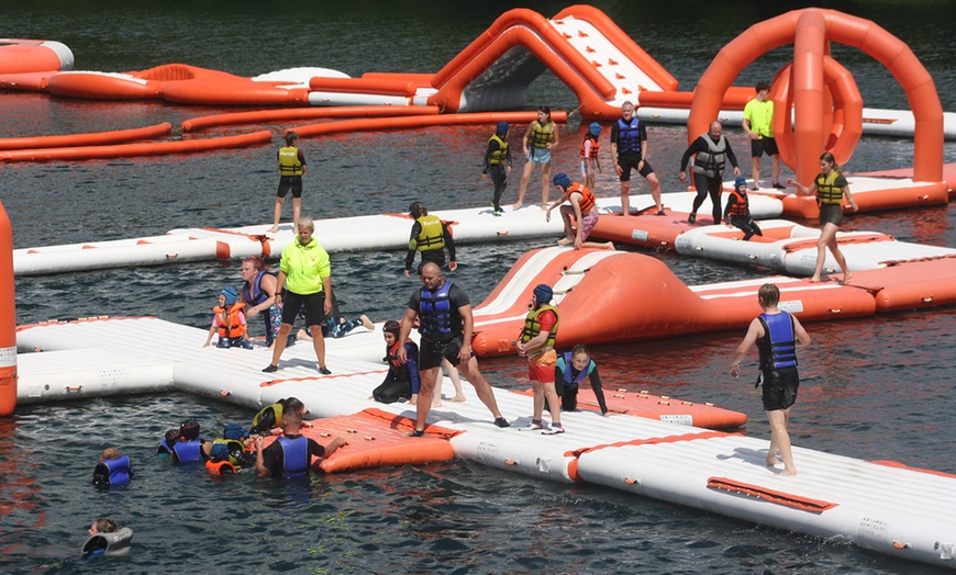 Image 6: 50-Minute Aqua Park Session with Wetsuits at Lagoona Park