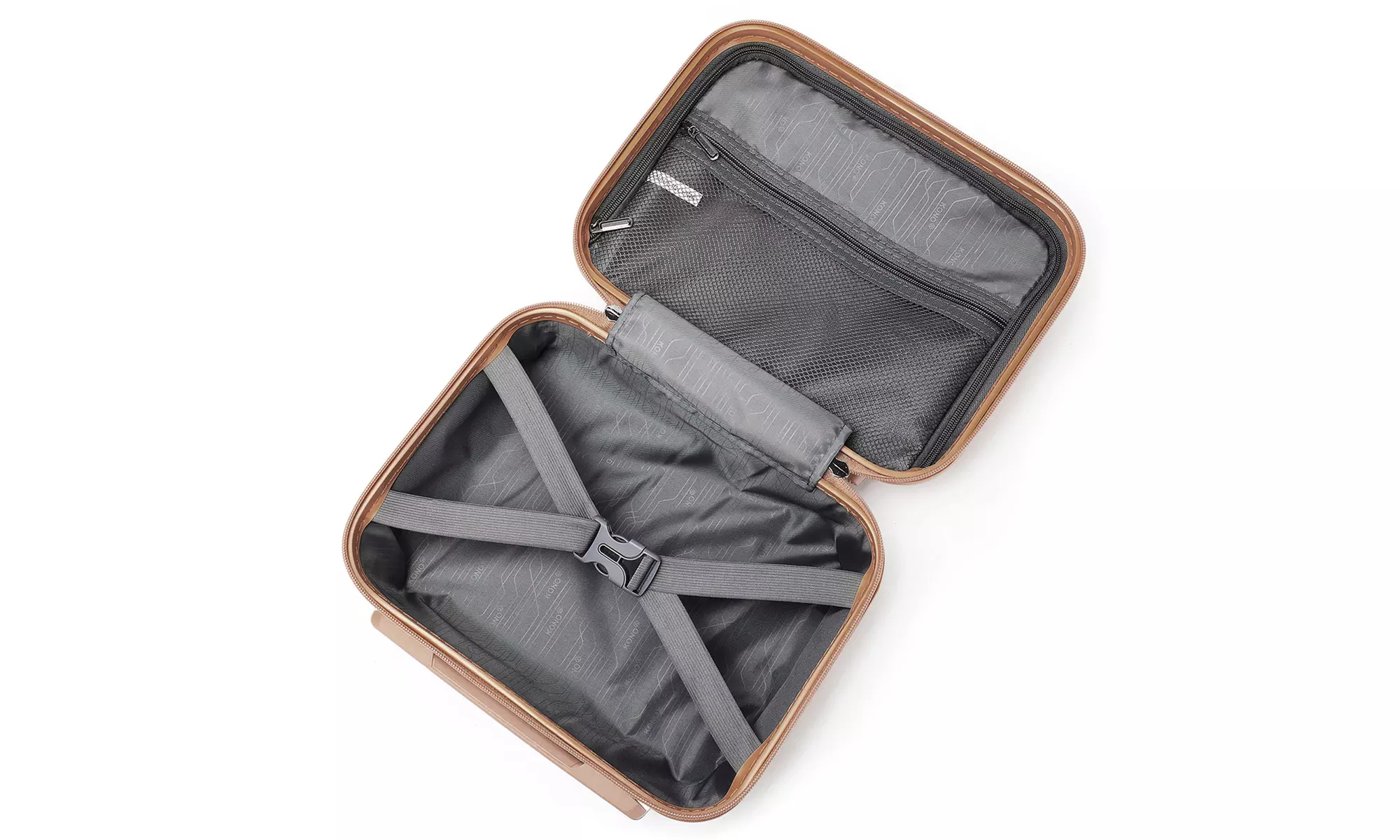 KONO Hard Shell Suitcases with TSA Locks