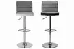 1x, 2x oder 4x Homekraft Barhocker Como in Weiß/Grau oder Schwarz/Grau - Second Medium