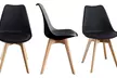1, 2 ou 4 chaises "Elsa" avec pieds en bois de la marque Sampur, coloris au choix et livraison offerte - Image 7