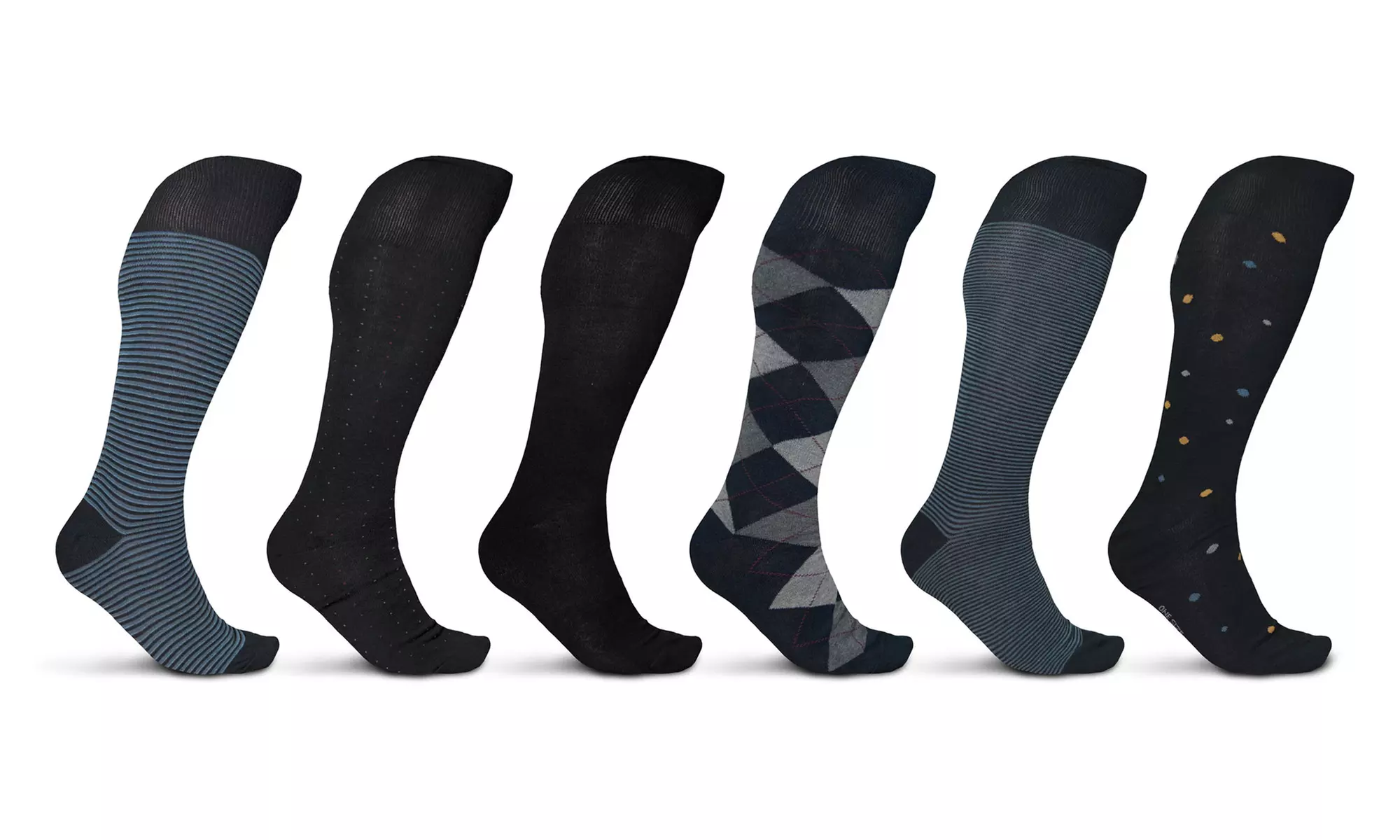 Pack di 6 paia di calze da uomo Enrico Coveri