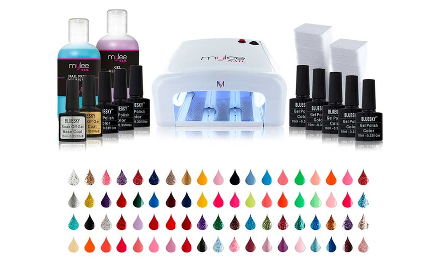 Image 5: BlueSky UV Nail Kit