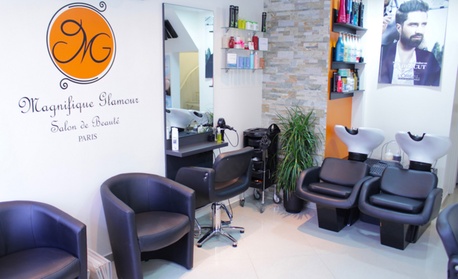 Shampoing, coupe, brushing sur toutes longueurs option couleur ou balayage dès 19,90 € au salon Magnifique Glamour