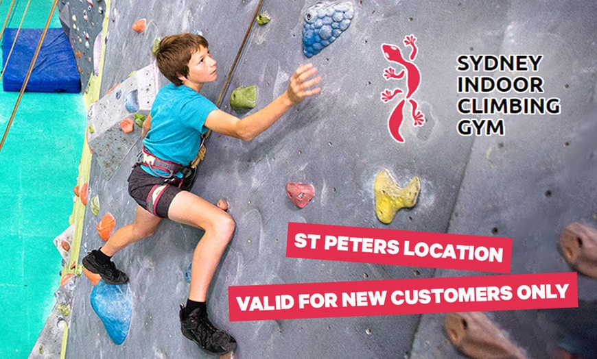 Image 1: Unleash Your Inner Spider-Man: Rock Climbing Pass, with Gear Hire