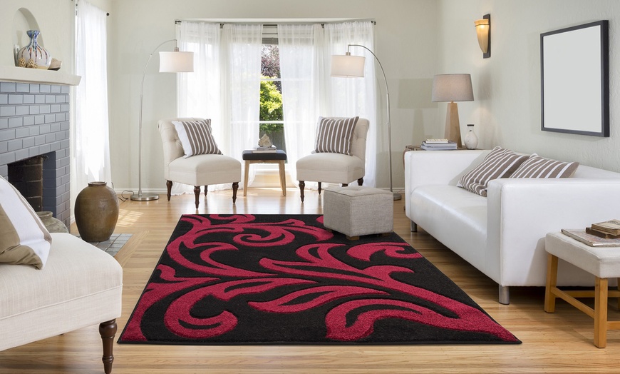 Image 5: Thick Carved Rugs - 8 Colours