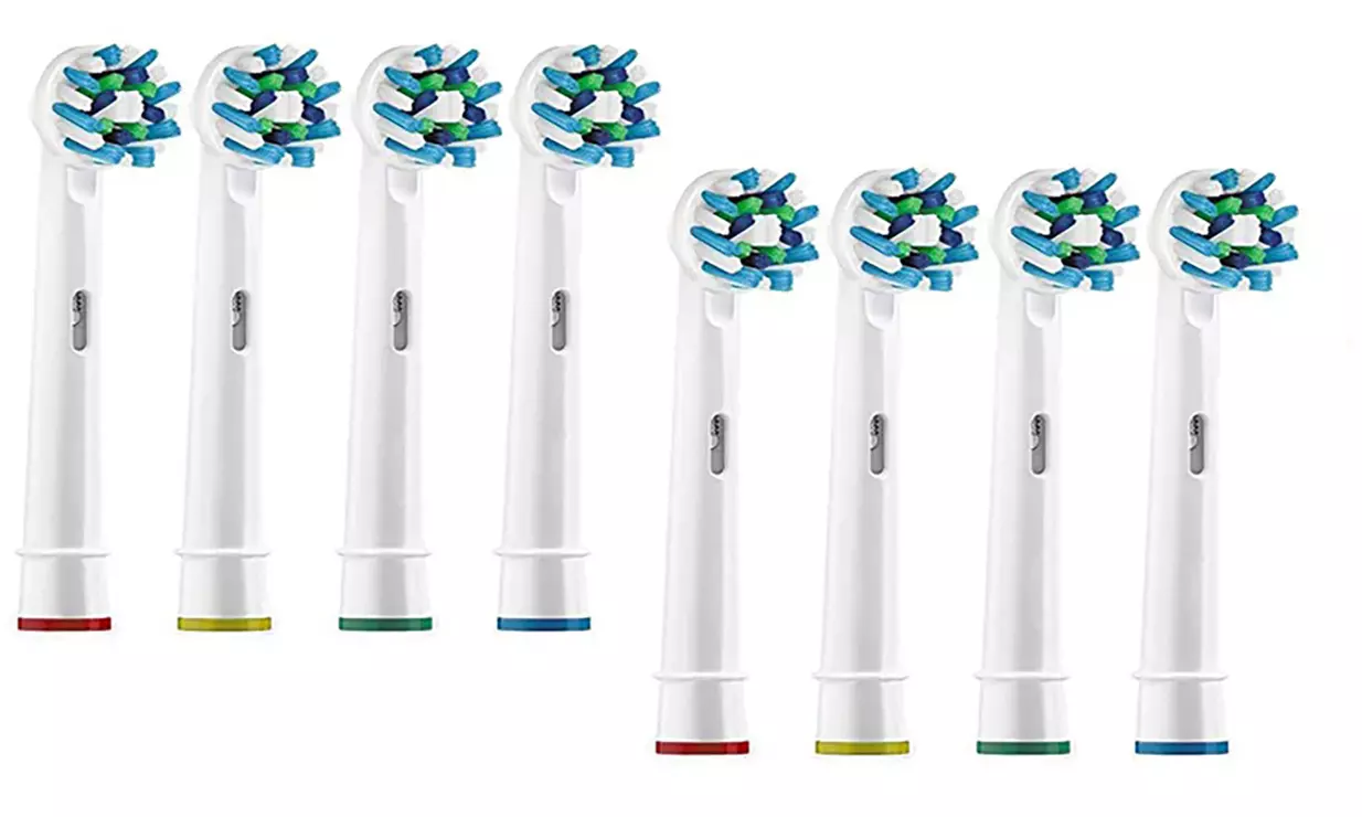 Pack de 4 cabezales para cepillo de dientes eléctrico