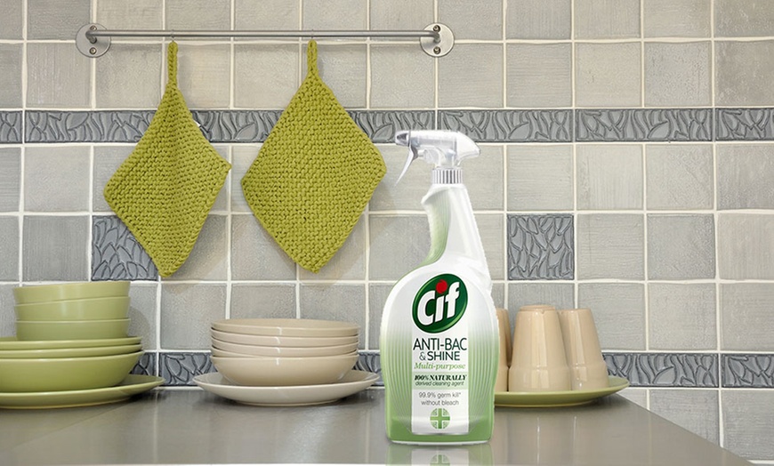 Image 2: Two CIF Multi-Purpose Cleaner Sprays