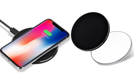 1 o 2 caricatori wireless Qi GY68 disponibili in 2 colori