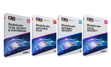 Antivirus Bitdefender protezione per 1 anno disponibile per 1, 2, 3, 5 o 10 dispositivi