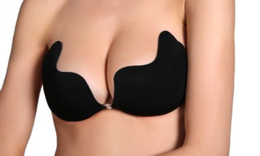 Image 4: Stick-On Push-Up Bra 