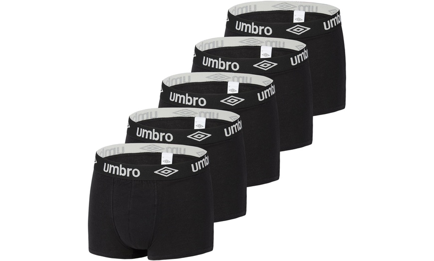 Image 7: Set di 5 boxer da uomo Umbro