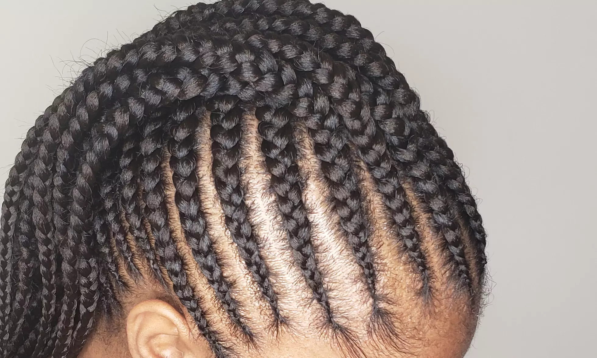 Pre-Looped Crochet Braids, Medium Box Braids, or Four to Six Feed-In Braids at Styles By Kala (Up to 44% Off) - Primary Image