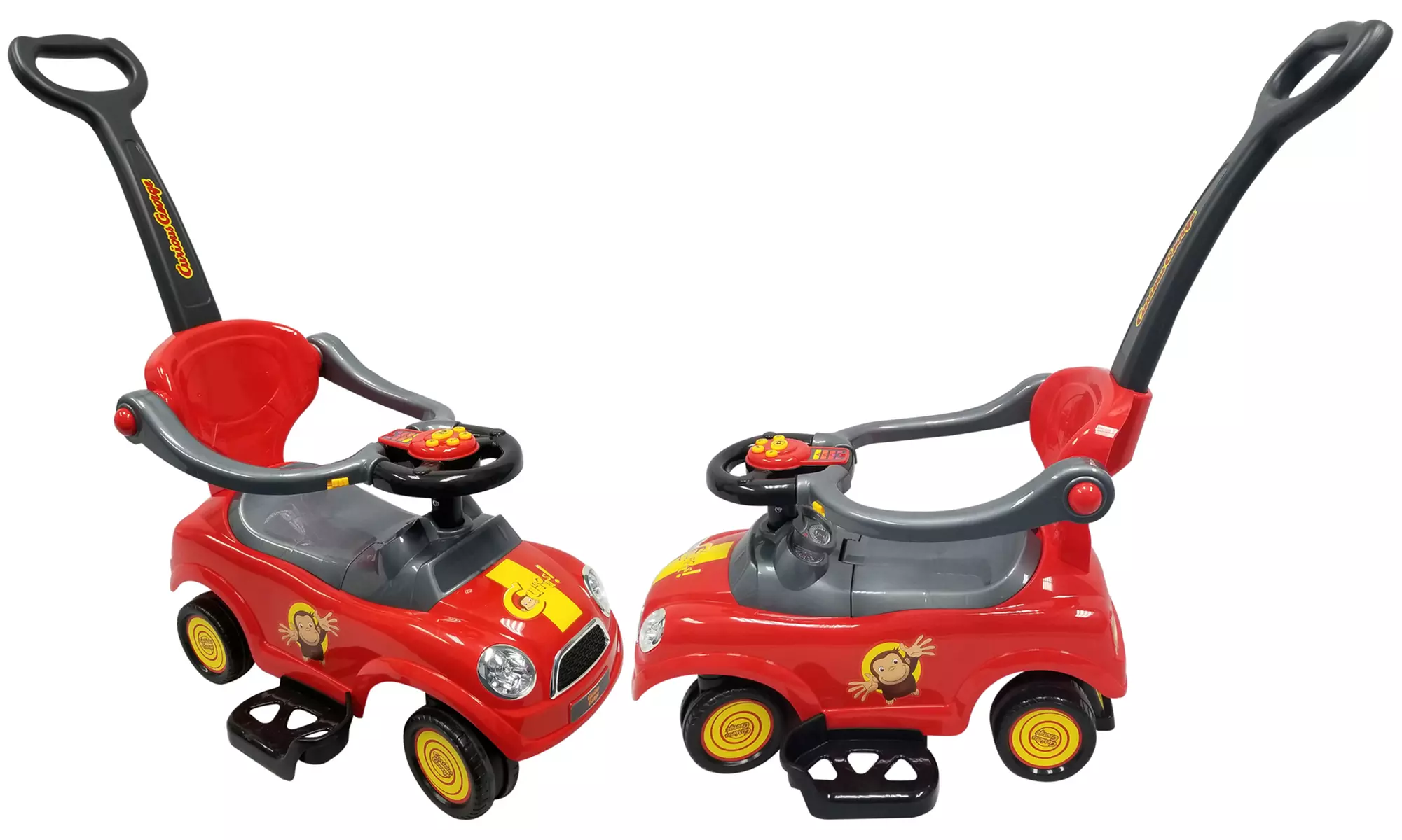 Curious George Kids' 3-in-1 Push Car - Second Medium