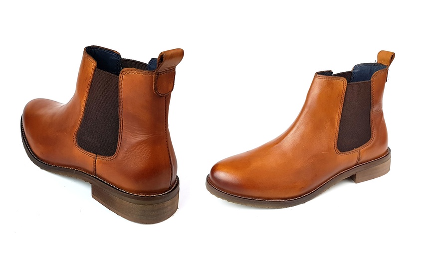 Image 6: Frank James Women's Leather Boots