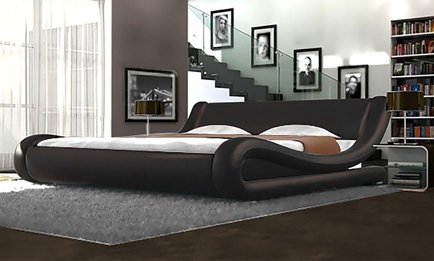 Image 10: Galaxy Curved Bed Frame