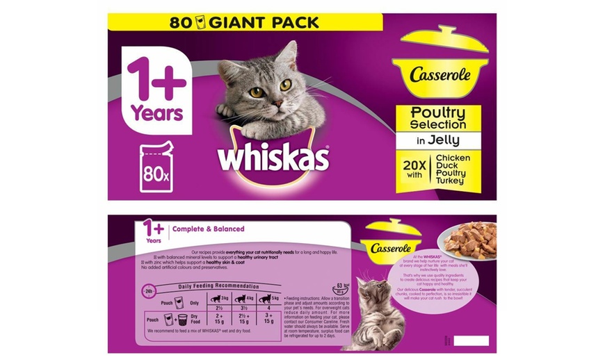 Image 14: Whiskas 80-Pouch Cat Food Box