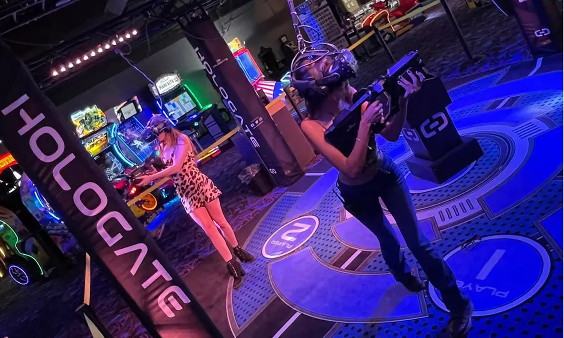 One Game of Laser Tag with Arcade Games or Bowling Up to Six People at Off the Wall Social (Up To 23% Off) - Primary Image