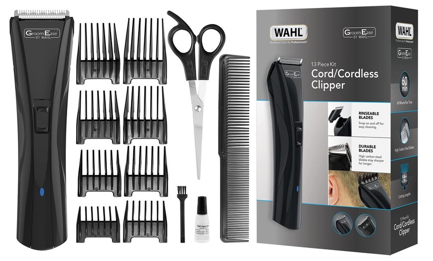 Image 1: Wahl Cord/Cordless Clipper Kit
