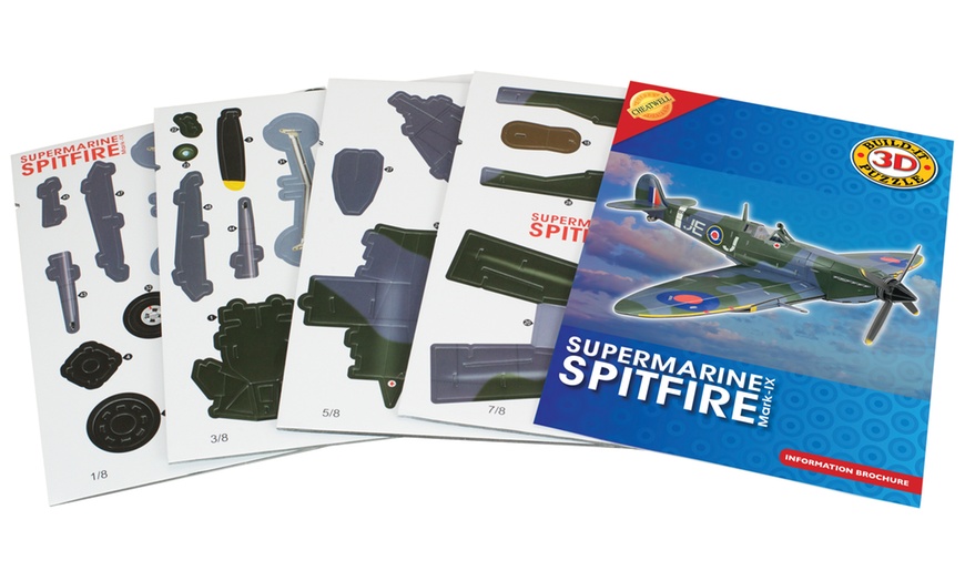 Image 3: Spitfire 3D Build-It Puzzle