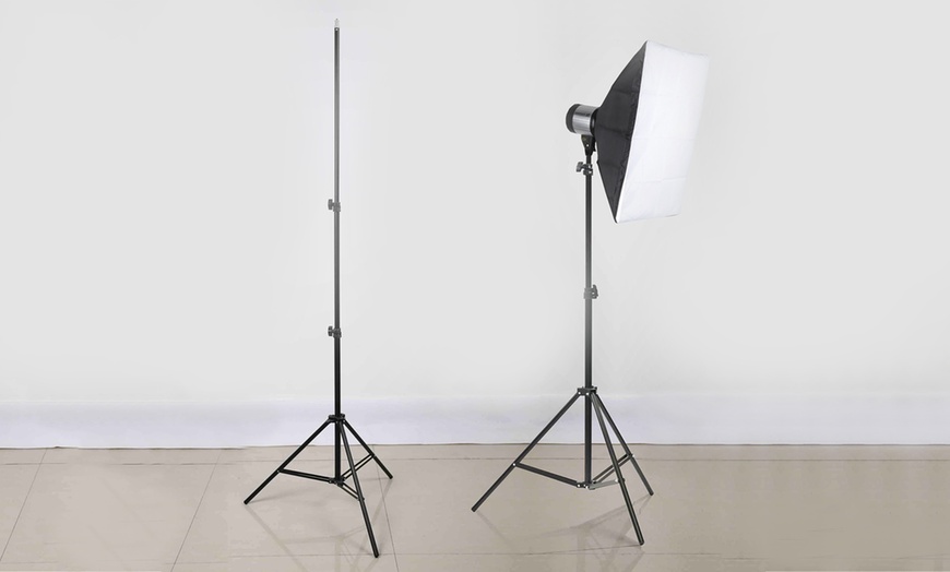 Image 1: Tripod Light Stand