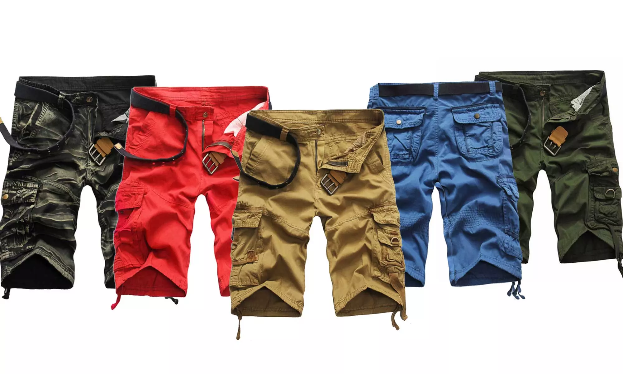 Shorts bermuda cargo pour homme - Primary Image