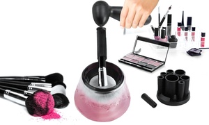 Automatic Makeup Brush Cleaner and Dryer Set (12-Piece)